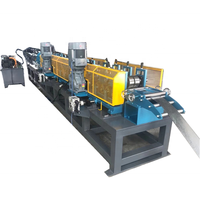 Machine de profilage entièrement automatique multifonction pour rails métalliques, avec moteur à roulement réglable, pour profilés de cloisons sèches en C/U et pour toitures