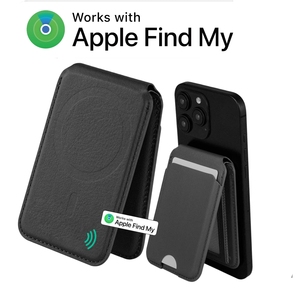 Portefeuille pour <span class=keywords><strong>AirTag</strong></span>, porte-cartes de crédit, porte-cartes d'identité, porte-cartes Itag, localisateur de carte, tracker avec contrôle d'application 4G pour <span class=keywords><strong>iPhone</strong></span> - Product Image 1