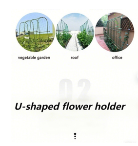 Suplemento DE SALUD personalizable Soporte de flores Marco de escalada Puerta de valla para patios y jardines Cercado duradero - Product Image 2