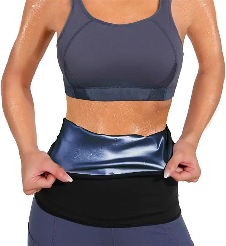 Hot Sales Women Slimming Waist Trimmer Sauna Belt Mens Compression Workout Fitness Shapewear Stomach Trainer