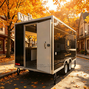 Remolque de Comida Rápida para Smoothies, Camión de Comida al Aire Libre para Sándwiches, Totalmente Equipado, Carrito de Bebidas VIN para Catering - Product Image 6