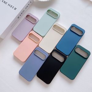 Funda de silicona líquida respetuosa con la piel, protección completa a prueba de golpes para Google Pixel10Pro, Color sólido simple para viajes diarios - Product Image 1