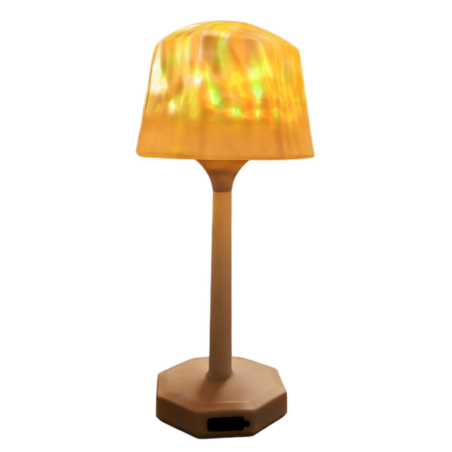 LED Wireless Desk Lamp, Bedside Lamp, 3 Color Temperatures, 16 Color Variations, Dimmable, Aurora Night Light, Bedroom Lamp