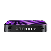 Boîtier TV Android X88 Series HS86 PRO 14, RK3518 Quad Core, 2 Go de RAM, 16 Go de ROM, Wifi6, LAN 100M, 4K, Android 14, prend en charge le lecteur IPTV