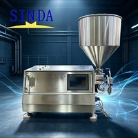 Máquina de Llenado de Bomba de Lóbulos Rotatorios Semiautomática de Alta Presión Orientada a Talleres, con Ajuste de Volumen Flexible para Productos de Múltiples Viscosidades