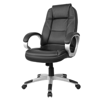 Fauteuil de bureau exécutif noir en gros, silla ejecutiva de oficina, pivotant, ergonomique, sillas de escritorio, bureau