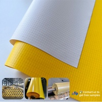 Rouleau de tissu en bâche PVC à prix de gros, directement de l'usine, couleur personnalisée, 750 GSM, tissu PVC pour conduits de ventilation