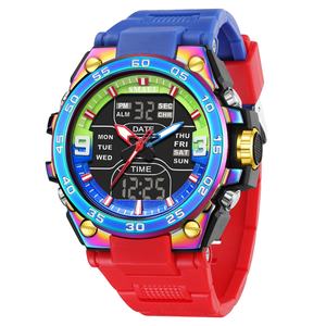 Nuevo Reloj SMAEL 8138 para Hombre, Relojes Analógicos Digitales, Relojes de Cuarzo Multifunción Resistentes al Agua - Product Image 2