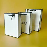 Luxury Take-Away Eco-Friendly Recycled Classic Packaging Custom Logo White Paperboard 250gsm Women's Makeup Cosmetic Shoes
