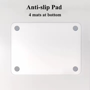 Hochwertiges, individuelles DIY-Glas-Mauspad, bedrucktes AG-Hartglas-Mauspad für Gaming, glatt und mit Logo-Artwork bedruckt, personalisiert - Product Image 4