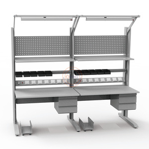 Tavolo da lavoro mobile antistatico per riparazioni, scrivania da ingegnere con tappetino ESD - Product Image 4