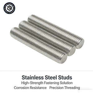 Vis trapézoïdale DIN 975 à haute charge en acier au carbone pour équipements de levage et machines CNC - Product Image 2