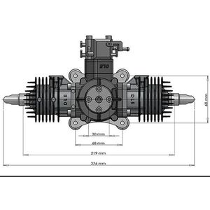 El Nuevo Motor de Gasolina DLE 60cc para Modelos de Aviones DLE60 para Drones/Aviones RC - Product Image 5