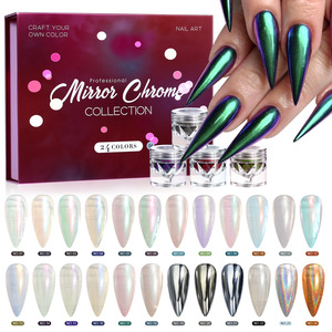 Venta al por Mayor <span class=keywords><strong>de</strong></span> Polvo <span class=keywords><strong>de</strong></span> <span class=keywords><strong>Uñas</strong></span> <span class=keywords><strong>de</strong></span> Titanio Cromado en 24 <span class=keywords><strong>Colores</strong></span>, 0.5g/frasco, Polvo Mágico <span class=keywords><strong>de</strong></span> Color Sólido para Decoración <span class=keywords><strong>de</strong></span> <span class=keywords><strong>Uñas</strong></span> - Product Image 5