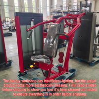 Machine de presse à épaules à bras indépendants avec poignées multi-grip pour salle de sport commerciale, fabricant OEM