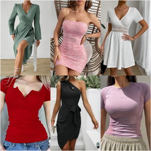 Yeni ambalaj elbise giyim stok toptan yığınlar marka bayan toplu elbise elbise Ropa Mix kullanılan giysiler - Product Image 3