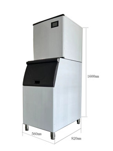 Venta caliente 200Kg Máquina <span class=keywords><strong>de</strong></span> cubitos <span class=keywords><strong>de</strong></span> hielo eléctrica industrial <span class=keywords><strong>para</strong></span> el hogar Coche Hotel Uso al aire libre RV con <span class=keywords><strong>precio</strong></span> bajo - Product Image 3