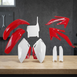 Kit di plastica completa OEM per accessori moto Honda CRF 450R 2007-2007 - Product Image 2