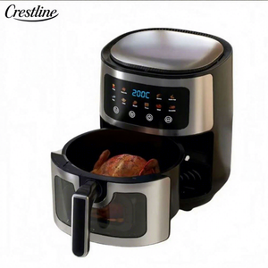 Precio Especial Freidora de Aire Digital de Cesta Única para Comidas Familiares, 5L Gran Capacidad, 1300W, Sin Aceite, para Exteriores - Product Image 1