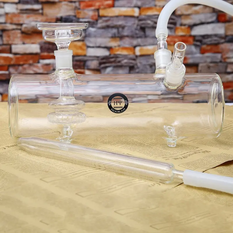 Bán Buôn Chất Lượng Cao MP5X Glass Tank Hookah Shisha Xách Tay Chicha Narguile