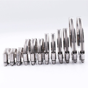 Customizable Germany Type Worm Gear SS 202 Metric <strong>Hose</strong> Clamp Factory Supported Customizable German Pipe Clamp - Product Image 6