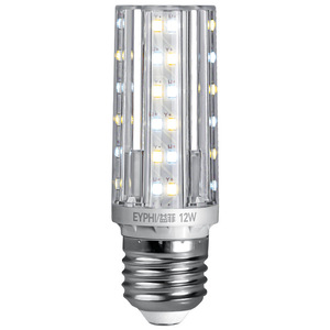 หลอดไฟ LED E27 12W สามสี ให้แสงสว่างเต็มกำลัง ค่า CRI 95 ปรับความสว่างได้ สำหรับใช้ภายในอาคาร - Product Image 2