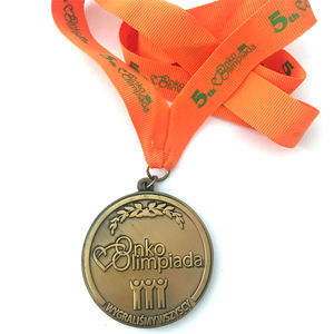 1st 2nd 3rd kazanan metal badminton madalya kristal hatıra madalya trophy şerit - Product Image 2
