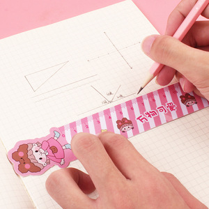 Regla Flexible de Dibujos Animados de Animales, 15 cm, de Plástico, Plegable, para Niños, Herramienta de Medición y Dibujo - Product Image 5