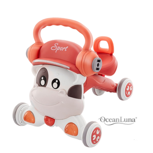 Andador de bebé Trend High Standard Multifuncional 3 en 1 Trolley Aprendizaje Caminar Coche Cochecito plegable Carrito Niño <span class=keywords><strong>Go</strong></span> Karts - Product Image 6