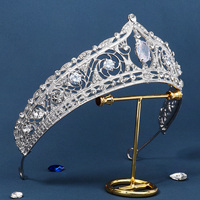 Couronne diadèmes en cristal strass pour mariée, livraison directe, Offre Spéciale