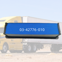 Filtre à air pour camions de haute qualité, vente en gros d'usine, 0342776010 03-42776-010 pour camions lourds