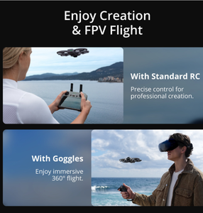 Dron Avata 360 Premium con Grabación de Video Estabilizada de 8K y 360 Grados °   Vista Panorámica con Evitación de Obstáculos Omnidireccional - Product Image 6