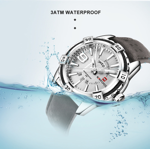 นาฬิกาข้อมือผู้ชาย NAVIFORCE รุ่น 9117L ขายดี นาฬิกาสปอร์ตแฟชั่น ของแท้จากผู้ผลิต กันน้ำ สายหนัง - Product Image 4