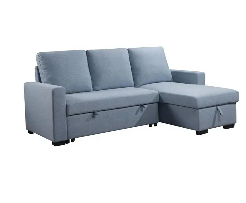 Guangdong Living Room Sofas High Loading Ability Italian Fabric Modern Sofa Set Furniture With Manual Recliner
