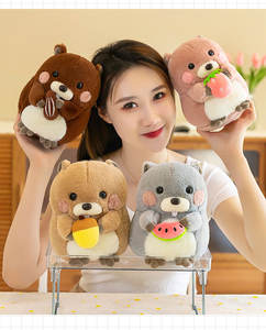 Nouveau jouet en peluche marmotte de dessin animé peluches au coucher poupée apaisante pour enfants Juguetes De Peluche Muneca - Product Image 6