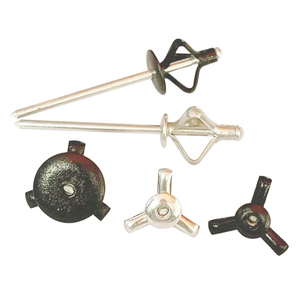 Rivets à tête bombée pliante triple de 5,0 mm, 5,2 mm, 3/16 po, 25 mm de long, avec rondelle noire, mandrin de rupture et tête saillante - Product Image 6