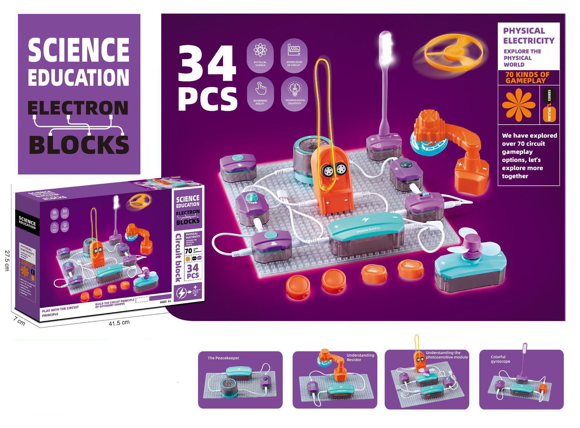 Versión intermedia-34 piezas