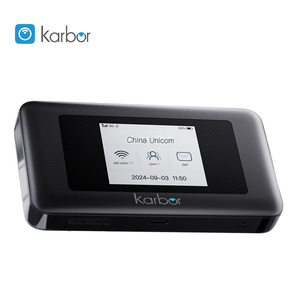 Karbor Router WiFi Portátil 5G con Batería de 5000mAh, Hotspot Móvil Inalámbrico 5G con Ranura para Tarjeta SIM <span class=keywords><strong>y</strong></span> ESIM - Product Image 1