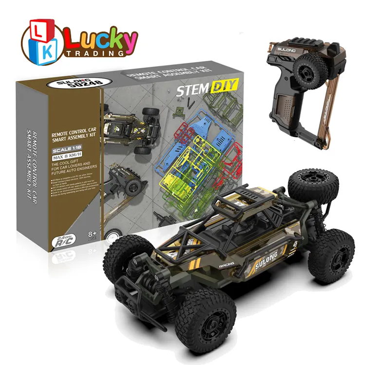DIY Creative Car Assembled Toys STEM Spielzeug Pädagogisches DIY Spielzeug für Kinder Student
