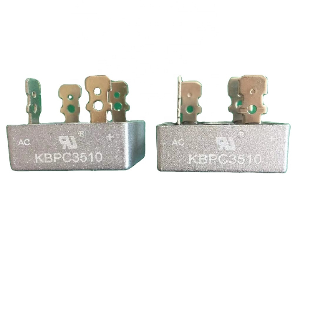 Мост kbpc3510 выпрямитель мост 3510 квадратный однофазный квадратный плоский нож 35 и 1000 В выпрямитель