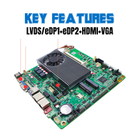 Nouvelle carte mère industrielle Mini ITX Intel Core I5-4300M 6 ports COM double LAN RS485 RS422 Hardware Watchdog Mini PCIe