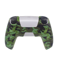 En stock Coque de protection en silicone de couleur vive Antidérapante Housse en caoutchouc pour manette sans fil PS5