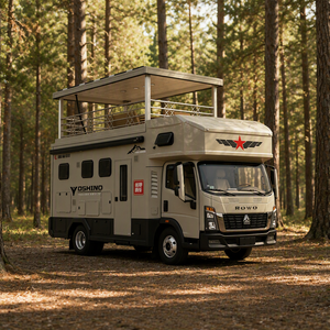 Autocaravana de Lujo Howo, Vehículo de Expedición Todoterreno, <span class=keywords><strong>Caravana</strong></span> de Dos Pisos con Cocina y Baño Completos, Camión de Camping - Product Image 1
