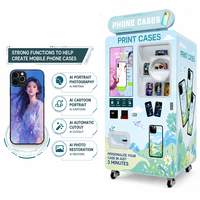 Máquina Expendedora de Impresión de Carcasas para Teléfonos Móviles, Máquina Expendedora de Impresión de Carcasas para Pequeños Negocios, Cruceros y Tiendas de Regalos