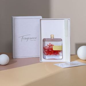 Bán Buôn Tùy Chỉnh Thủy Tinh Cho <span class=keywords><strong>Reed</strong></span> Khuếch Tán Thiết Lập Màu Hoa Whit Hộp Sola Hoa Các Nhà Sản Xuất Trang Trí Fibre Xe Bộ Quà Tặng - Product Image 5