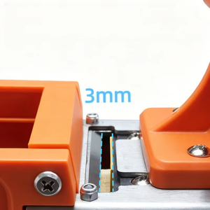 เครื่องมือตัดขอบแถบ PVC แบบใหม่ เครื่องตัดขอบแถบสำหรับงานไม้ แบบโค้ง/ตรง ใช้งานได้สองแบบ ตัดขอบแถบได้อย่างรวดเร็ว สำหรับงานช่างไม้ - Product Image 4