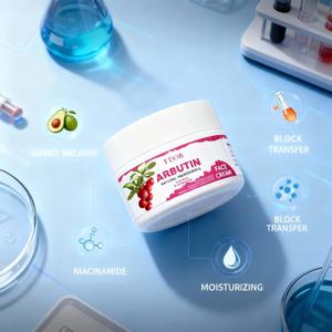 Crema Blanqueadora con Alfa Arbutina - Fórmula Natural Hidratante de Noche para Todo Tipo de Piel, Ilumina y Elimina Manchas Oscuras - Product Image 4