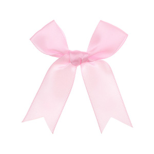 Mini nœuds en ruban satiné en vrac, petits nœuds en ruban pour accessoires de cheveux, décoration de gâteaux et projets d'artisanat, OEM ODM, couleur personnalisée - Product Image 1