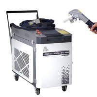 Prix de fabrication MAX Machine de nettoyage laser continue 2000W 3000W Haute efficacité pour différentes exigences de nettoyage