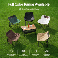 Chaise de camping pour la randonnée, le pique-nique et la plage, conçue pour l'aventure, adaptée à tous les terrains, tissu imperméable, tube en acier épaissi de 16 mm